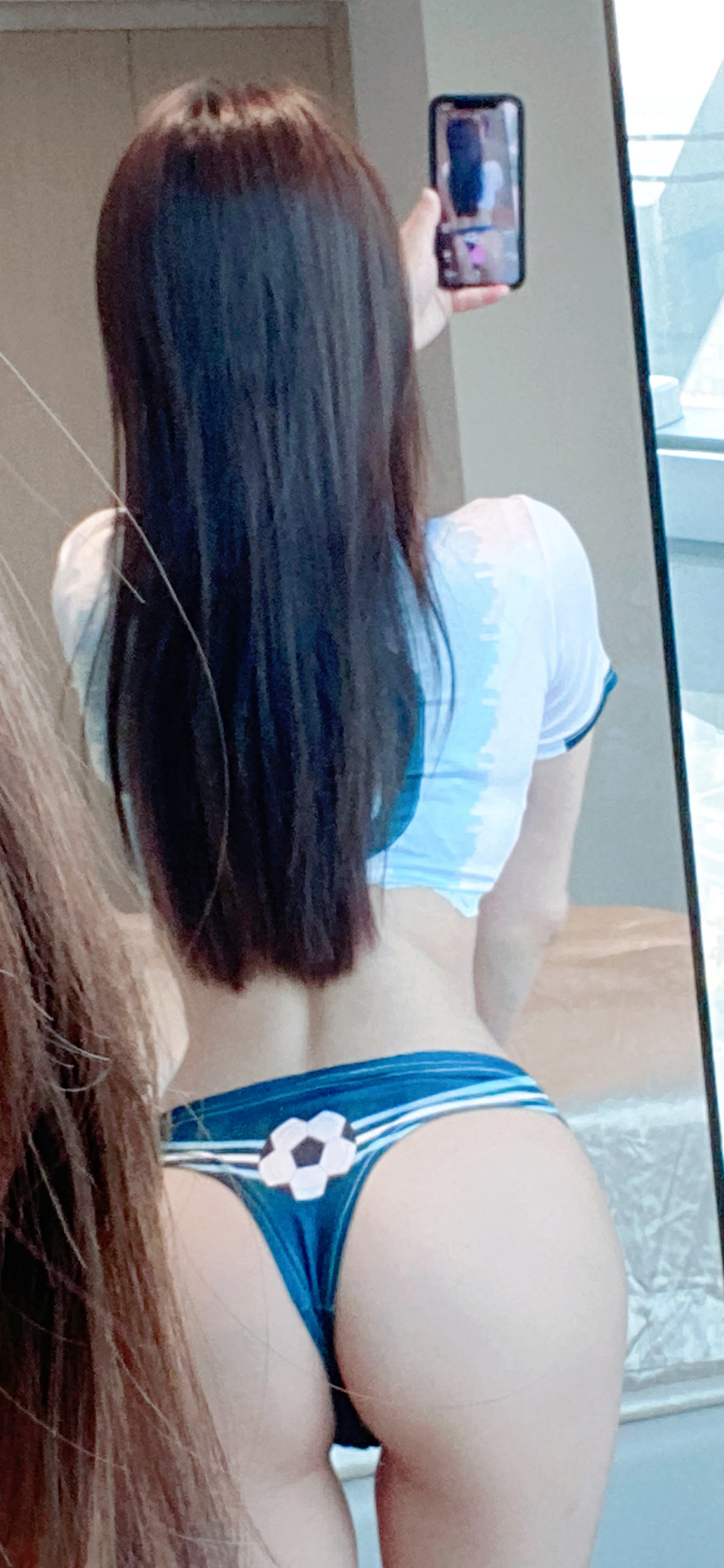奔跑的晶骡儿 – 足球杯能有我好看么？ 33P 1V